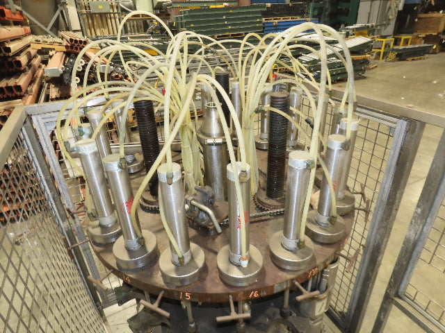 Kartridg Pak 18-Head Rotary Pneumatic Bottle Filling Machine