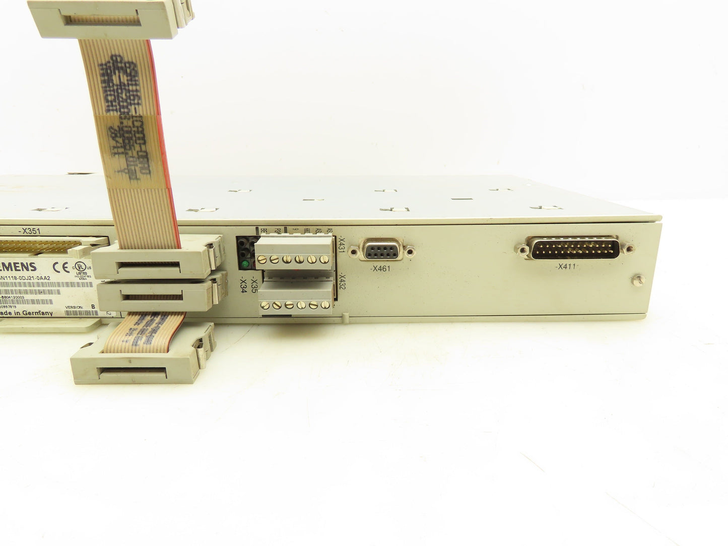 Siemens 6SN1124-1AA00-0BA2 Simodrive LT Module 1 Axis 25A External Cooling