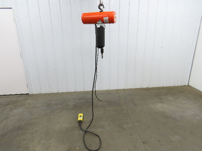 CM Lodestar A2 Electric Chain Hoist 1/8 Ton 10/32 FPM 2 Speed 14' Lift 460 Volt