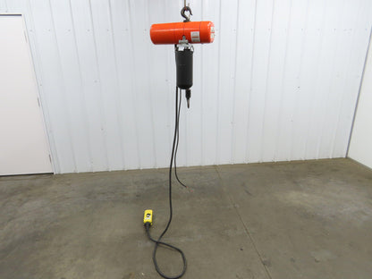 CM Lodestar A2 Electric Chain Hoist 1/8 Ton 10/32 FPM 2 Speed 14' Lift 460 Volt