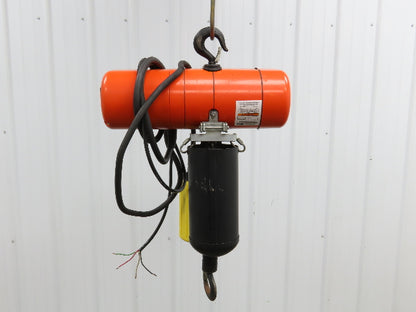 CM Lodestar A2 Electric Chain Hoist 1/8 Ton 10/32 FPM 2 Speed 14' Lift 460 Volt