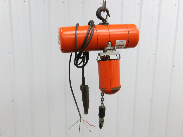 CM Lodestar A Electric Chain Hoist 1/8 Ton 250 LB 32 FPM 9' Lift 230/460 Volt