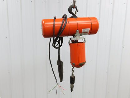 CM Lodestar A Electric Chain Hoist 1/8 Ton 250 LB 32 FPM 9' Lift 230/460 Volt