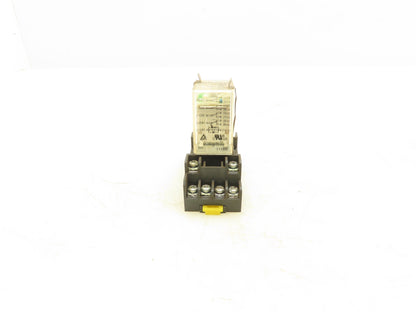 Weidmuller DRM570024LD Relay With Base 5A 24VDC 4 Contacts 14 Pin Lot Of 6