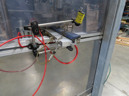 Electro-Pneumatic Bottle Filling Valve Stem Inserter Rotary 12-Head Turret