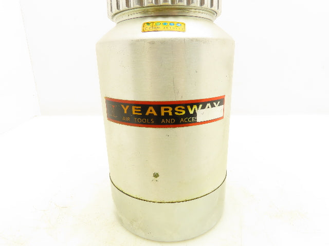 Yearsway Pneumatic High Pressure Feed Canister 100 PSI Guage