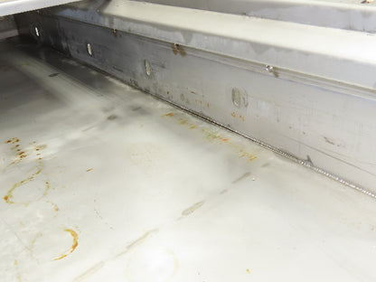 Smico 36"x 6' Stainless Vibratory Shaker Conveyor Trough Feeder 460V Dual Drive