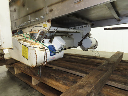 Smico 36"x 6' Stainless Vibratory Shaker Conveyor Trough Feeder 460V Dual Drive