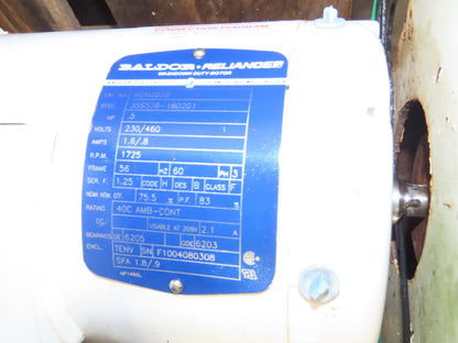 Smico 36"x 6' Stainless Vibratory Shaker Conveyor Trough Feeder 460V Dual Drive