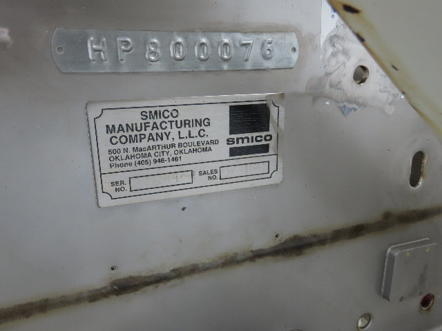 Smico 36"x 6' Stainless Vibratory Shaker Conveyor Trough Feeder 460V Dual Drive