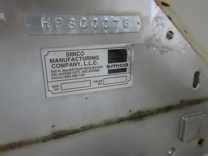 Smico 36"x 6' Stainless Vibratory Shaker Conveyor Trough Feeder 460V Dual Drive