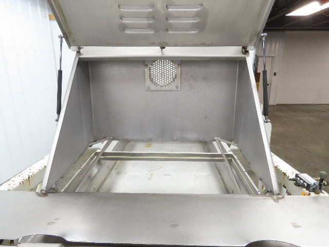 Smico 36"x 6' Stainless Vibratory Shaker Conveyor Trough Feeder 460V Dual Drive