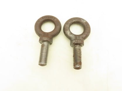 Chicago Hardware Forged Shoulder Eye Bolt 1"-8 Thread x 2.5" Shank  Lot of 2