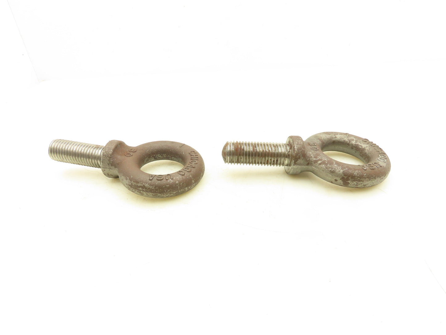 Chicago Hardware Forged Shoulder Eye Bolt 1"-8 Thread x 2.5" Shank  Lot of 2