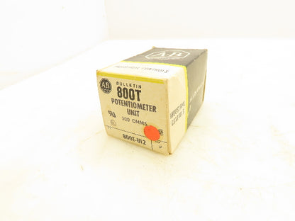 Allen Bradley 800T-U12 Potentiometer 500Ω  OHMS Series P 2 Watt