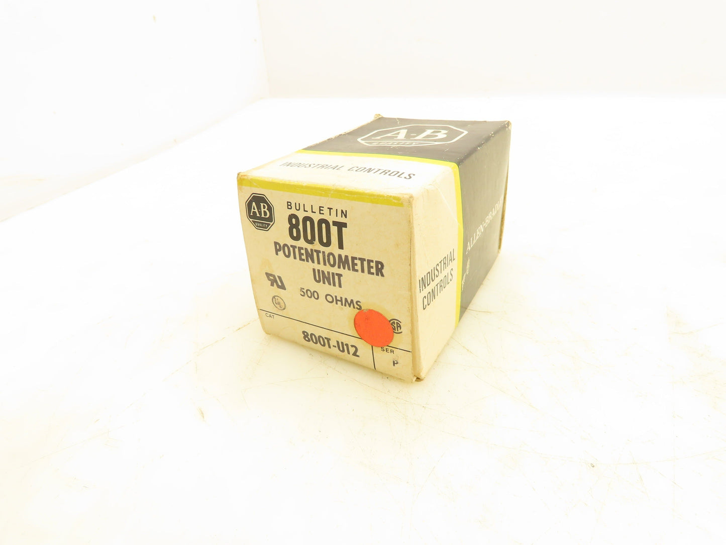 Allen Bradley 800T-U12 Potentiometer 500Ω  OHMS Series P 2 Watt