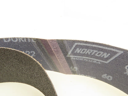 Norton R422 Durite Abrasive Belts 2-1/2"x72" Plyweld 60 Grit Box Of 10