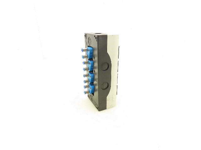 Festo 6817 SV-3-M5  4-Station Pneumatic Pushbutton Manual Valve Control Panel