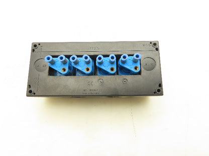 Festo 6817 SV-3-M5  4-Station Pneumatic Pushbutton Manual Valve Control Panel