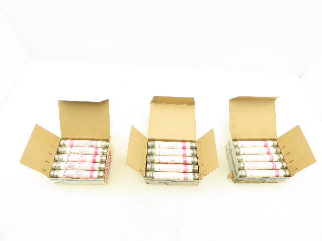 Shawmut TRS1-1/4 R Tri-onic Time Delay Fuse 1.25A 600VAC 600VDC Lot Of 30