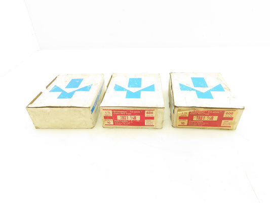 Shawmut TRS1-1/4 R Tri-onic Time Delay Fuse 1.25A 600VAC 600VDC Lot Of 30