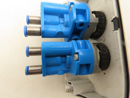 Festo 6817 SV-3-M5  2-Station Pneumatic Pushbutton Manual Valve Control Panel