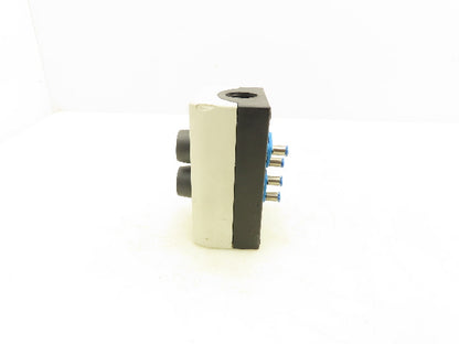 Festo 6817 SV-3-M5  2-Station Pneumatic Pushbutton Manual Valve Control Panel