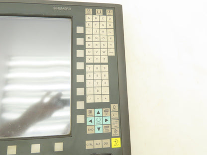 Siemens Simatic 6FC5203-0AF08 Operator Control Panel HMI 15" Screen