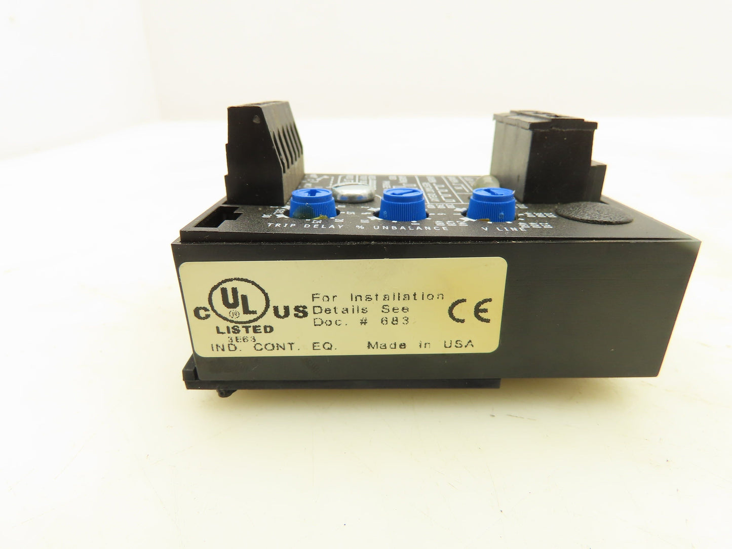 Little Fuse HLMUDNAAN Time Delay Module Relay 3 Phase Voltage Monitor 200-480V
