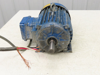 Elektrim CC025A 151041 AC Motor 5HP 3500 RPM 3PH 230YY/46Y 164T