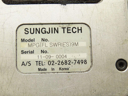 Sungjin Tech MPG(FL SWRIES)9M Machine Teach Pendent 4 Axes Pulse Generator