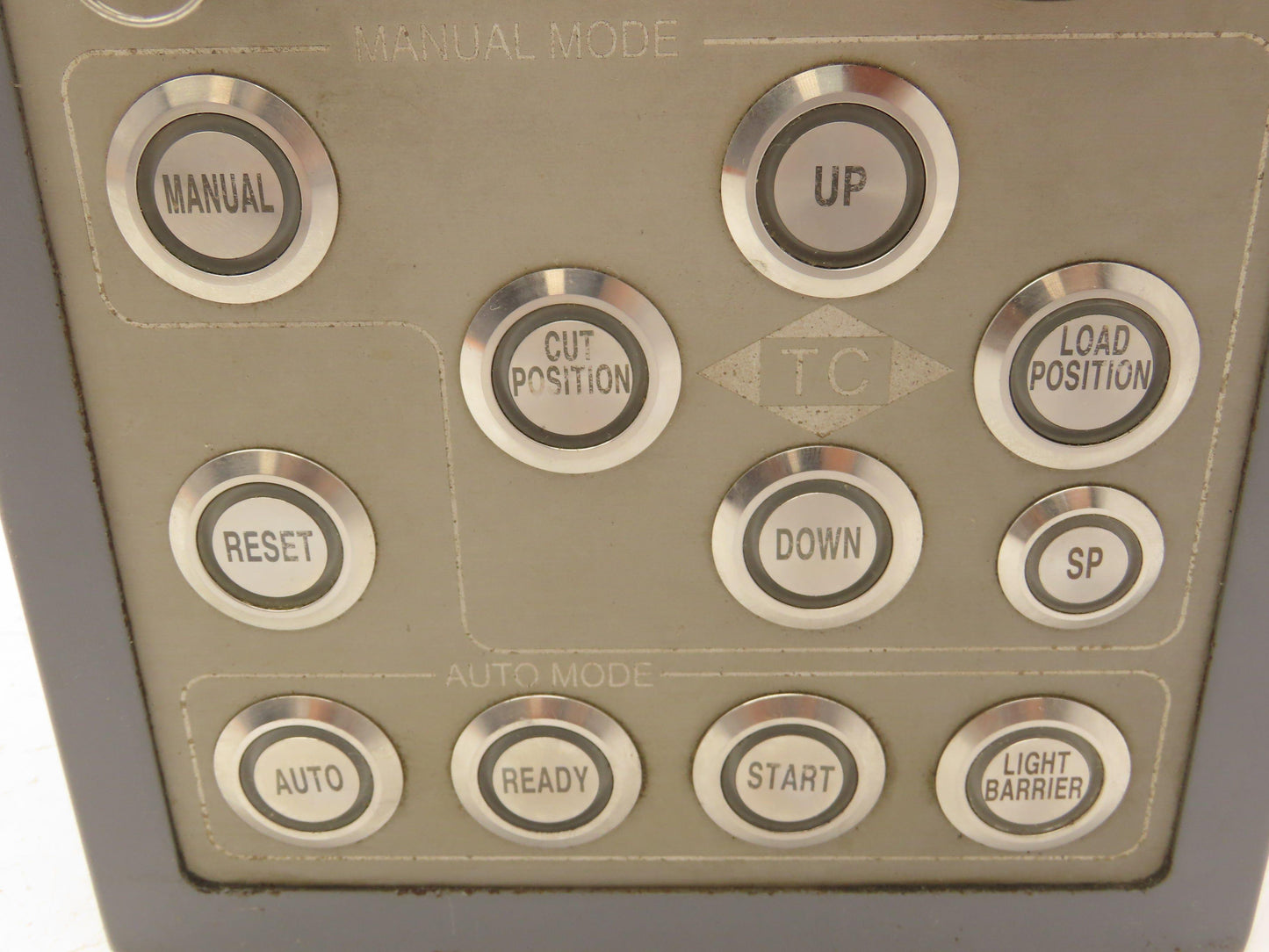 Sungjin Tech TOP Table Change Control Panel 24V Backlight E-Stop Pushbutton