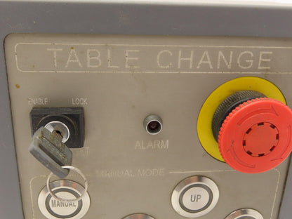 Sungjin Tech TOP Table Change Control Panel 24V Backlight E-Stop Pushbutton