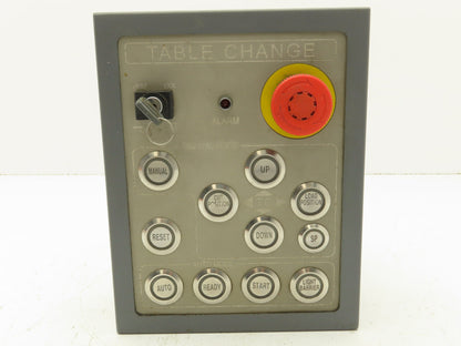 Sungjin Tech TOP Table Change Control Panel 24V Backlight E-Stop Pushbutton