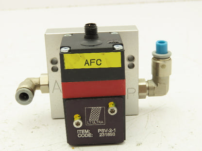 LT Ultra PSV-2-1 Pneumatic Servo Valve Manifold Unit 10V