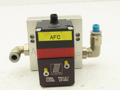 LT Ultra PSV-2-1 Pneumatic Servo Valve Manifold Unit 10V
