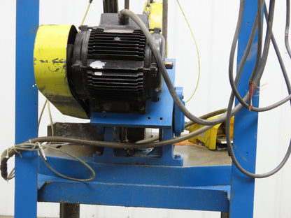 CTD F426 Straight Cut-Off Saw 16" Blade 3450 RPM 5 Hp 3Ph Air Foot Control 90°