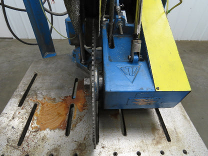 CTD F426 Straight Cut-Off Saw 16" Blade 3450 RPM 5 Hp 3Ph Air Foot Control 90°