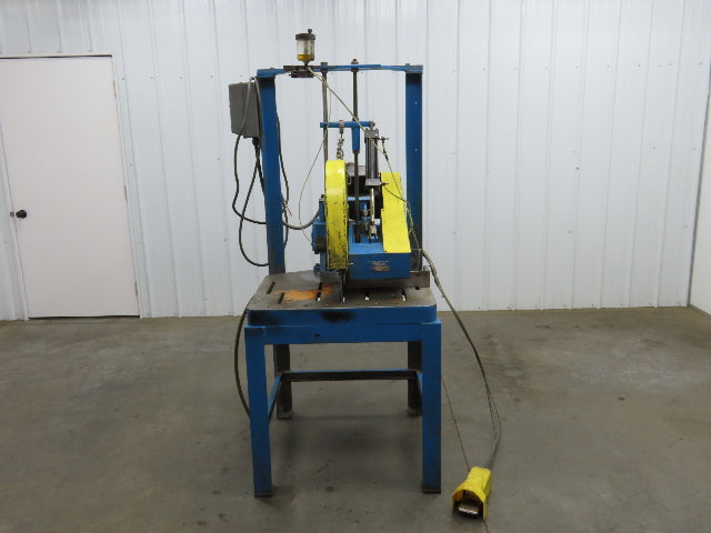 CTD F426 Straight Cut-Off Saw 16" Blade 3450 RPM 5 Hp 3Ph Air Foot Control 90°