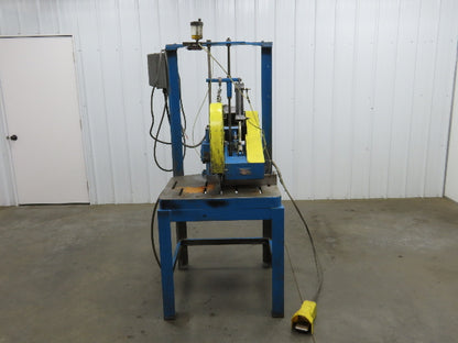 CTD F426 Straight Cut-Off Saw 16" Blade 3450 RPM 5 Hp 3Ph Air Foot Control 90°