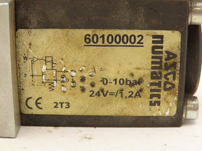 Asco Numatics 60100002 FL-3015 Joucomatic Sentronic Proportional Valve 24V