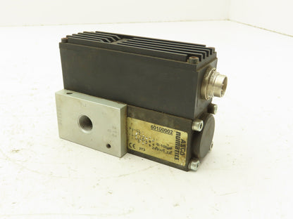Asco Numatics 60100002 FL-3015 Joucomatic Sentronic Proportional Valve 24V