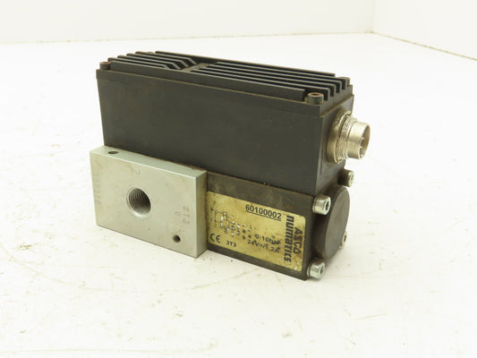 Asco Numatics 60100002 FL-3015 Joucomatic Sentronic Proportional Valve 24V