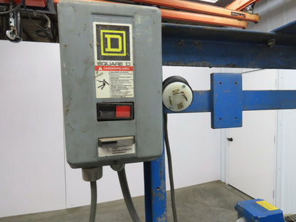 CTD F426 Straight Cut-Off Saw 16" Blade 2700 RPM 5 Hp 3Ph Air Foot Control 90°