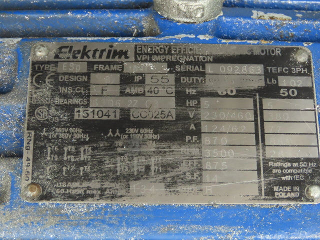 CTD F426 Straight Cut-Off Saw 16" Blade 2700 RPM 5 Hp 3Ph Air Foot Control 90°