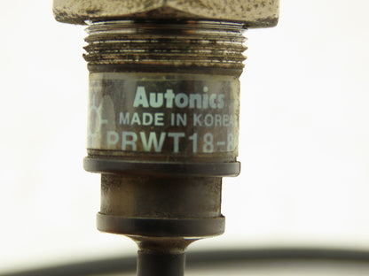 Autonics PRWT18-8DC Inductive Proximity Sensor 8mm Lot of 3
