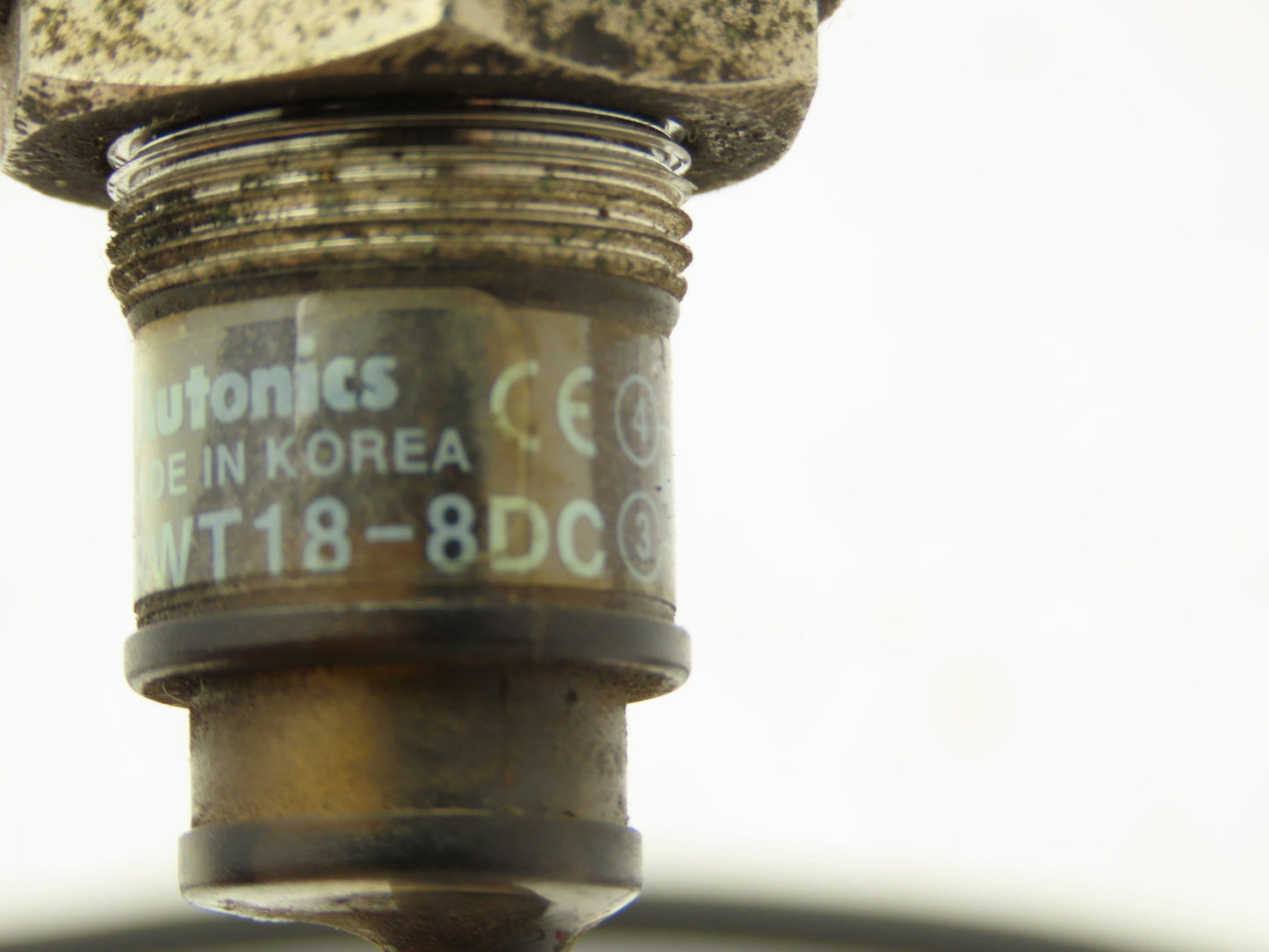 Autonics PRWT18-8DC Inductive Proximity Sensor 8mm Lot of 3