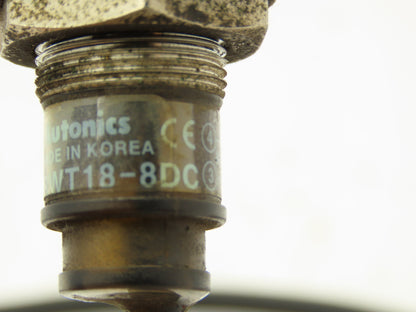 Autonics PRWT18-8DC Inductive Proximity Sensor 8mm Lot of 3