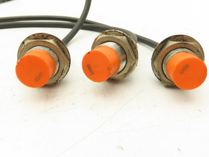 Autonics PRWT18-8DC Inductive Proximity Sensor 8mm Lot of 3