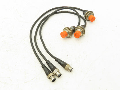 Autonics PRWT18-8DC Inductive Proximity Sensor 8mm Lot of 3